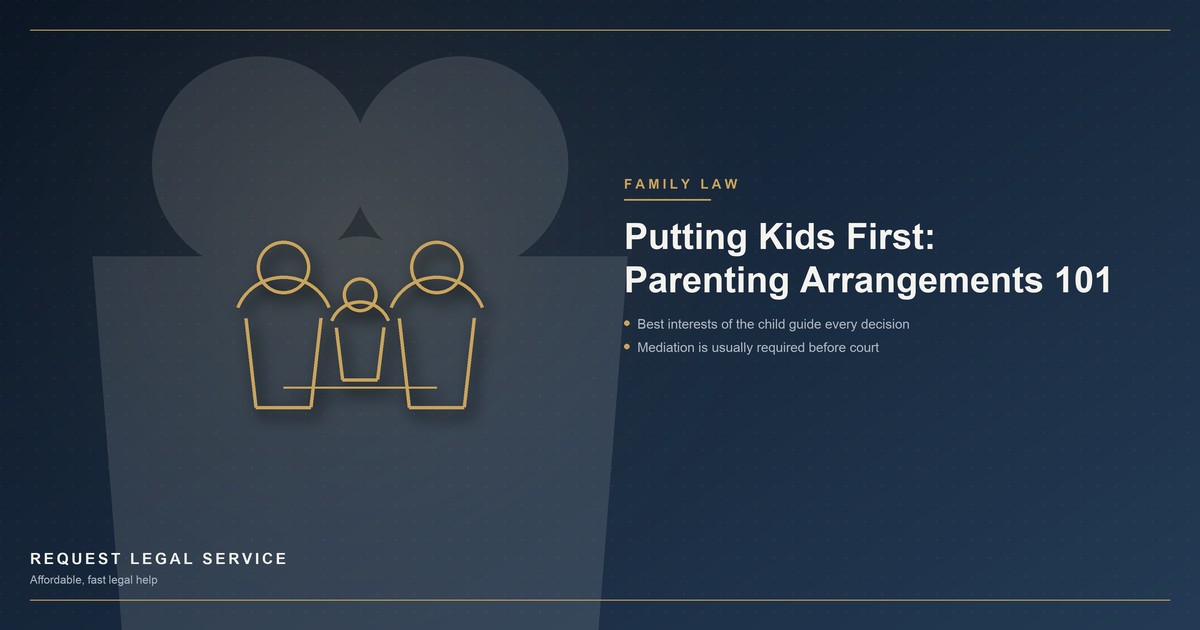 Parenting Arrangements After Separation: What Australian Families Need to Know